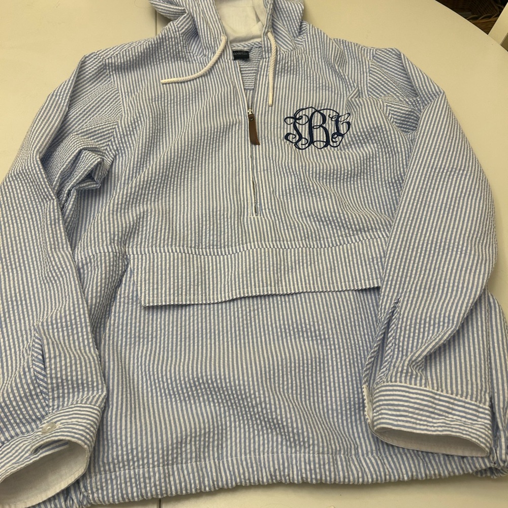 Ladies Charles River monogram jacket, size Large.
